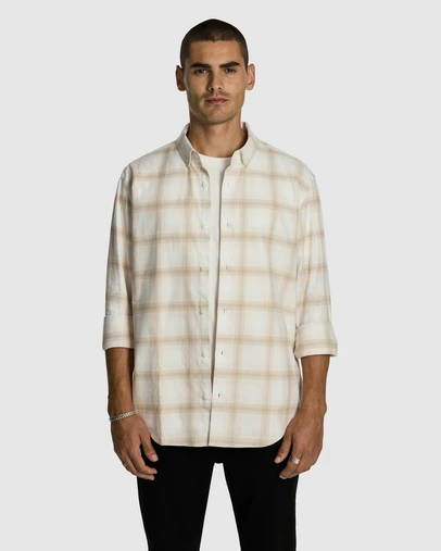 yd. - Wade Check Relaxed Shirt