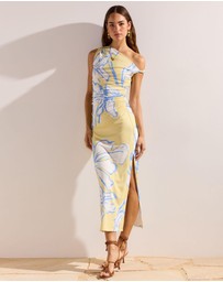 MINKPINK - Esme Asym Mesh Maxi Dress