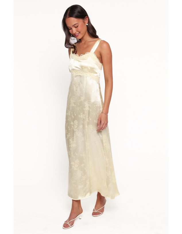 Petal & Pup - Celestina Maxi Dress - Butter Yellow