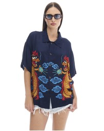 THE TALES - Lucky Dragon oversized Shirt