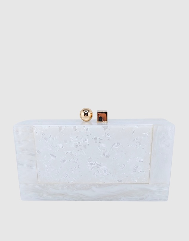 Izoa - Brooke Marble Clutch