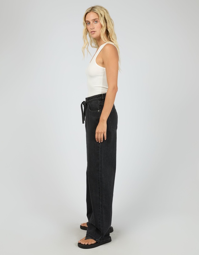 All About Eve - Gia High Rise Baggy Coal