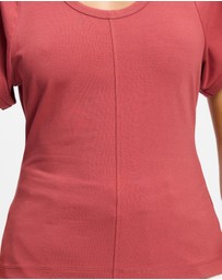 & Other Stories - Scoop-Neck T-Shirt