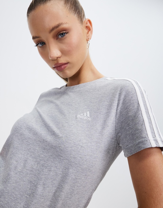 adidas Sportswear - Loungewear Essentials Slim 3-Stripes Tee