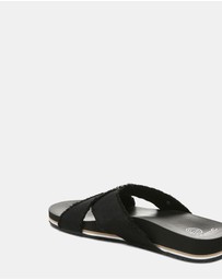 Vionic - Panama Beach Slide - Black Canvas
