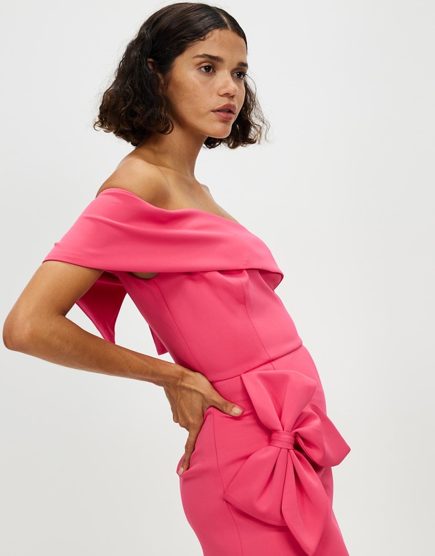 Romance by Honey and Beau - Serena Bow Mini Dress