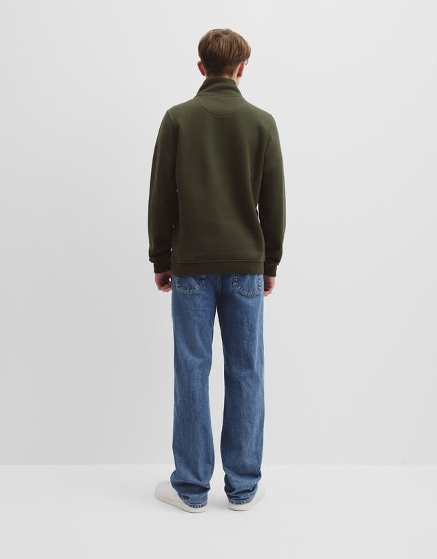 Country Road - Teen Australian Cotton Heritage Half Zip Sweat