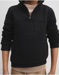 Country Road - Australian Cotton Heritage Half Zip Sweat