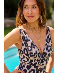 NEXT - Myleene Klass Tummy Control Plunge Swimsuit