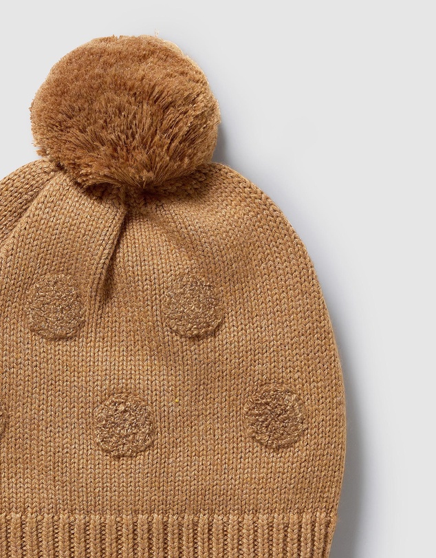 Wilson & Frenchy - Organic Knitted Bauble Hat - Babies
