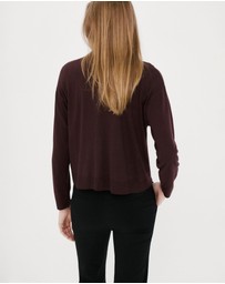 M.N.G - Knitted Polo-Neck Sweater