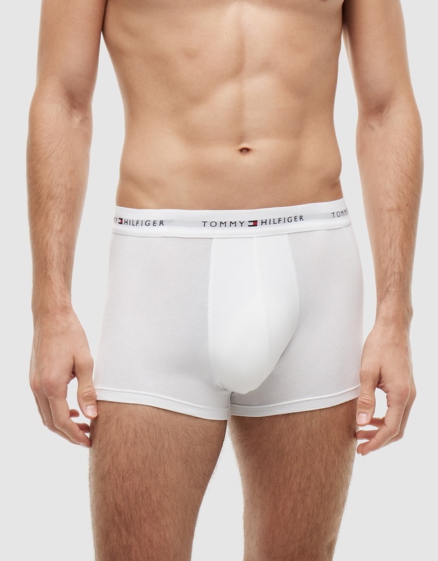 Tommy Hilfiger - 3-Pack Signature Repeat Logo Waistband Trunks