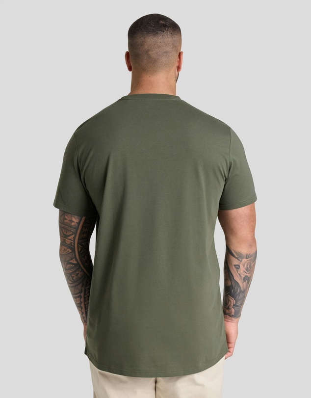 Johnny Bigg - Essential Longline Panel Tee