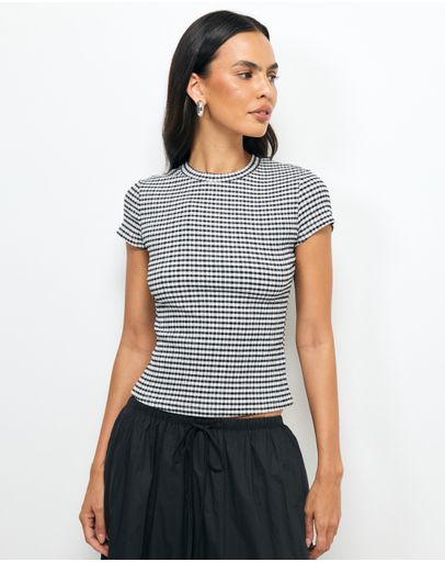 Black & White Gingham