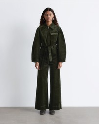 & Other Stories - Belted Corduroy Jumpsuit