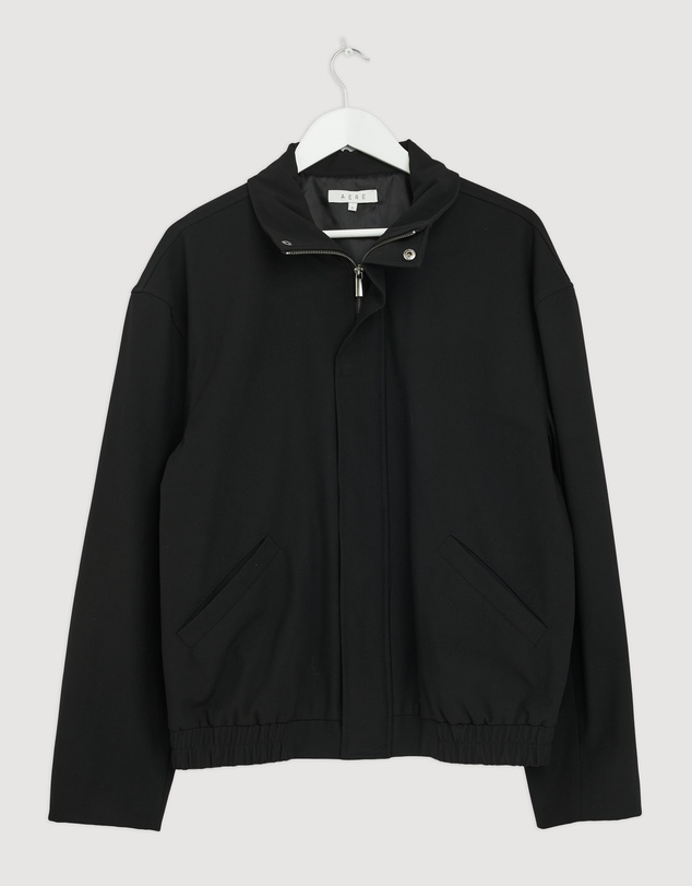 Revibe - Repaired AERE Cassian Funnel Neck Zip Jacket - International-L