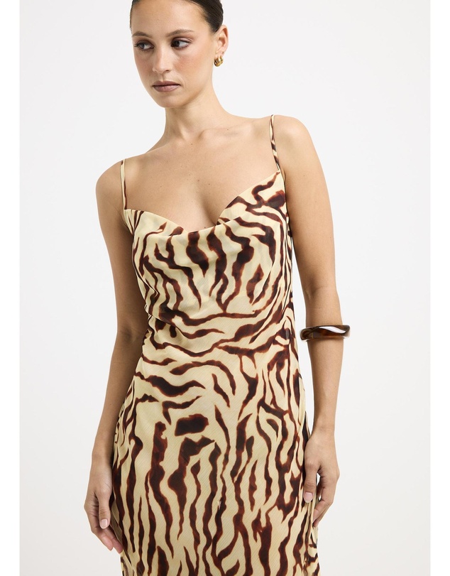 Alice In The Eve - Linda Sheer Slip Maxi Dress