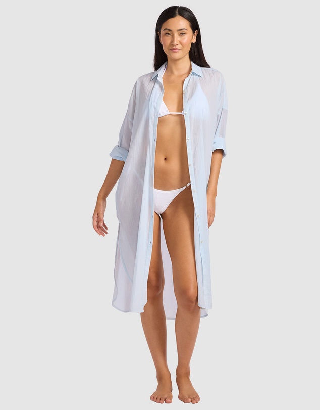 Seafolly - Cotton Voile Shirt Dress