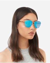 Hawkers Co - HAWKERS - Polarized Karat Clear Blue LAX  Sunglasses for Men and Women UV400
