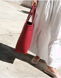 Mimmi Terra - Woven Traveller Tote Amarena