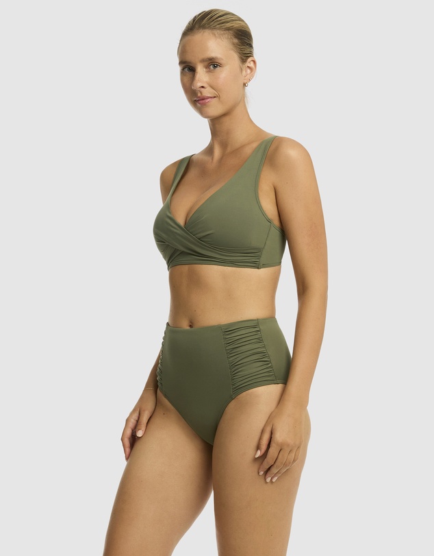 Sea Level Australia - Essentials Gathered Side High Waist Pant