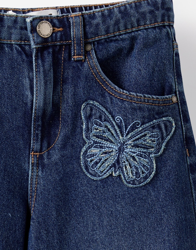 Cotton On Kids - Unisex Barrel Leg Denim Jean