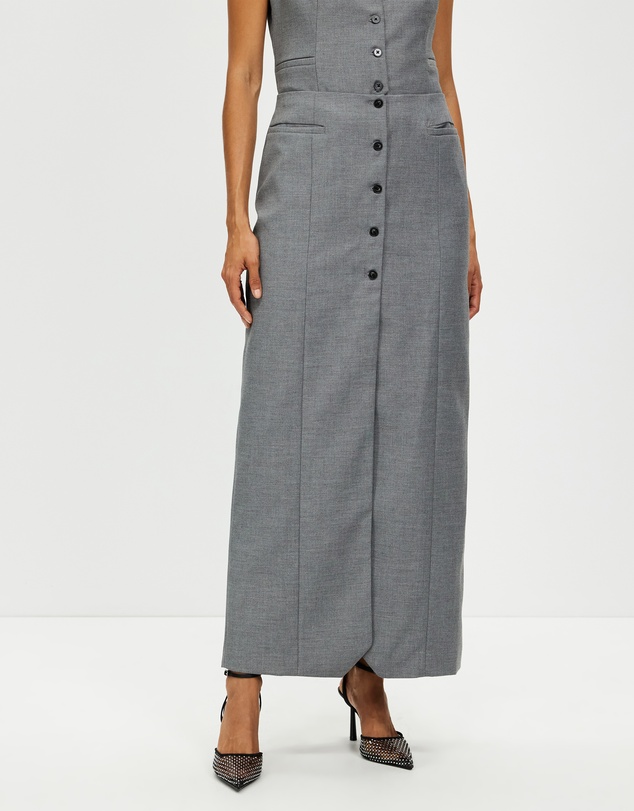 Third Form - Metropolis Tailored Maxi Skirt