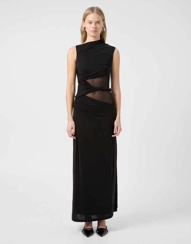 Third Form - Interweave Drape Maxi Dress