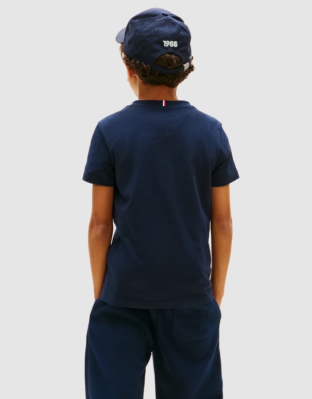 Tommy Hilfiger - Boys Logo Crew Neck Jersey T-Shirt - Teens