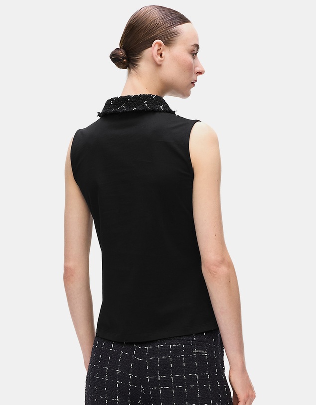 Karl Lagerfeld - Boucle Detail Polo Shirt
