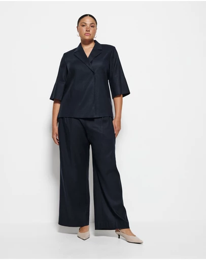 Commonry - Pull On Pleat Front Pant