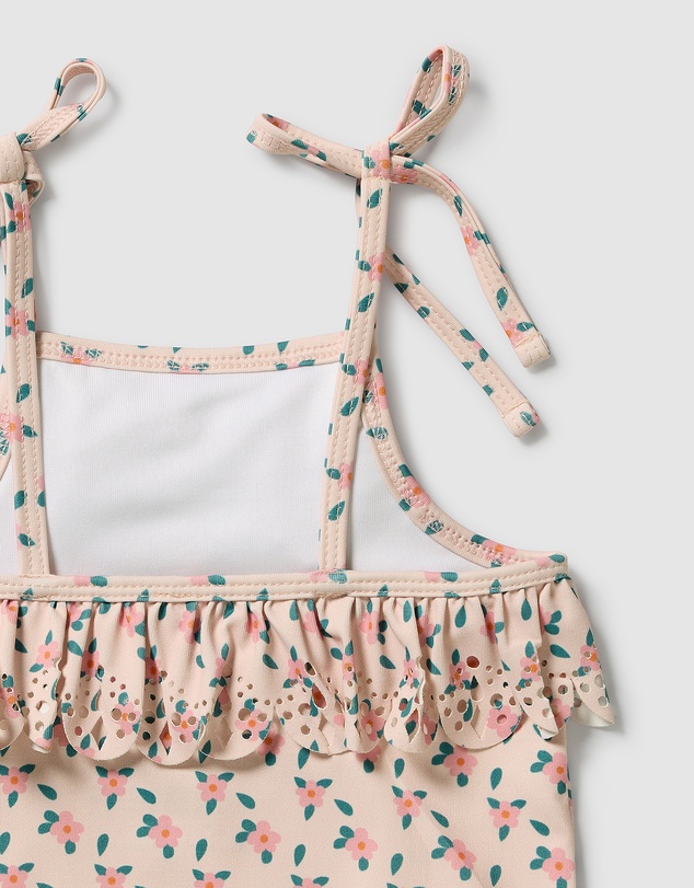 Wilson & Frenchy - Little Blossom Cutwork Swimsuit - Babies-Kids