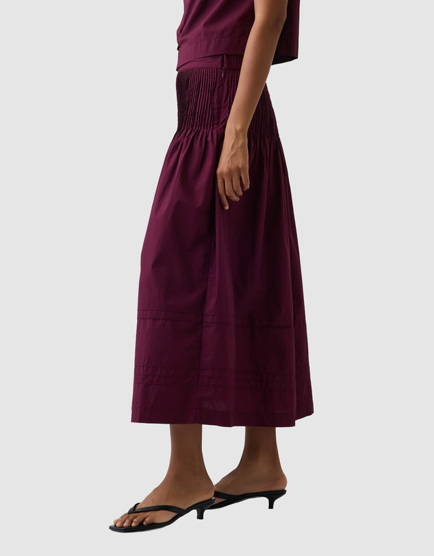 GAP - Pintuck Waist Maxi Skirt