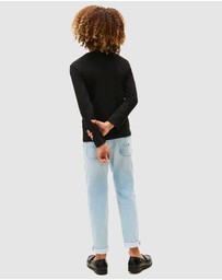 Tommy Hilfiger - Basic Long Sleeve Knit Tee - Kids