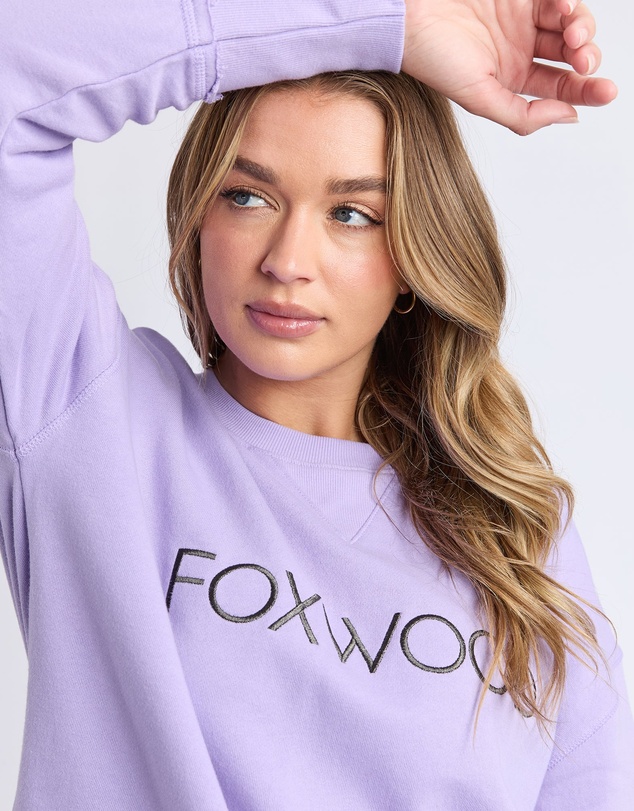 Foxwood - Simplified Metallic Crew Lavender