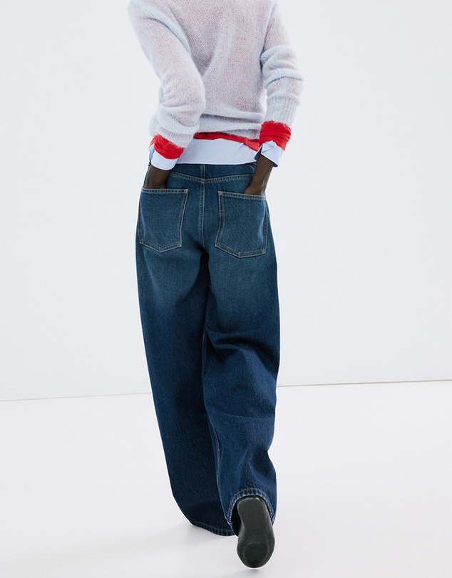 M.N.G - Mid-Rise Balloon Jeans