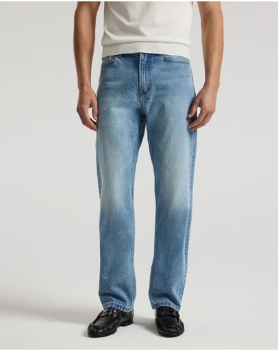 Calibre - Straight Fit Bleached Jeans Light Blue