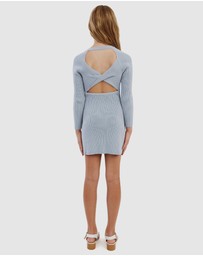 Bardot Junior - Twist Back Knit Dress - Teens