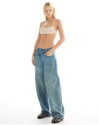 THE TALES - The Tales Cross Over Slouch Denim Jeans