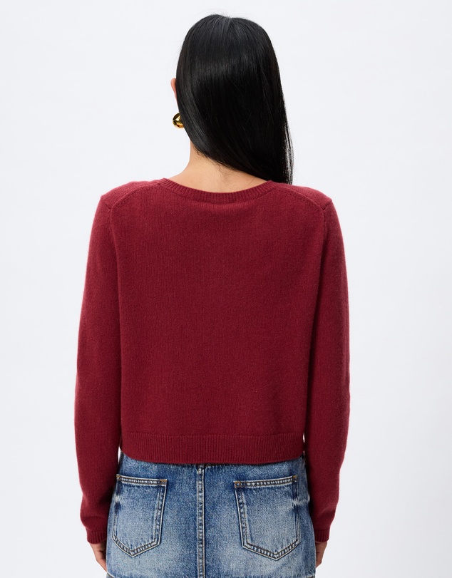 Reformation - Clara Cashmere Crew Cardigan