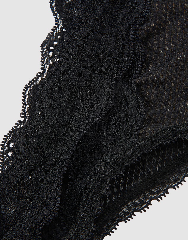 Passionata - Brooklyn Cheeky Cut Tanga Brief with Lace