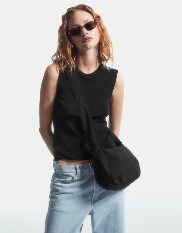 COS - Crossbody Saddle Bag- Nylon