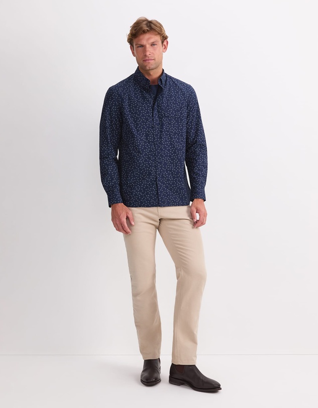 Sportscraft - Long Sleeve Wyatt Printed Shirt