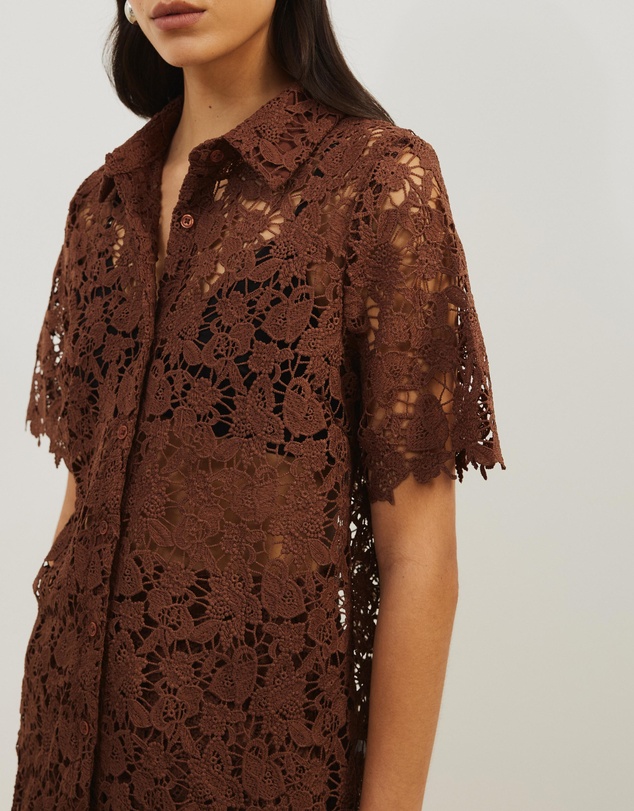 Atmos&Here - Rio Broderie Lace Shirt
