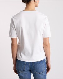 David Lawrence - Jolyn Mercerised Cotton Tee