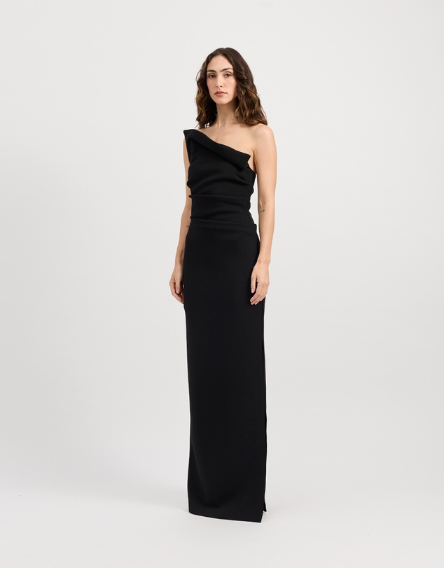 TOJHA - TACOMA MAXI DRESS - BLACK