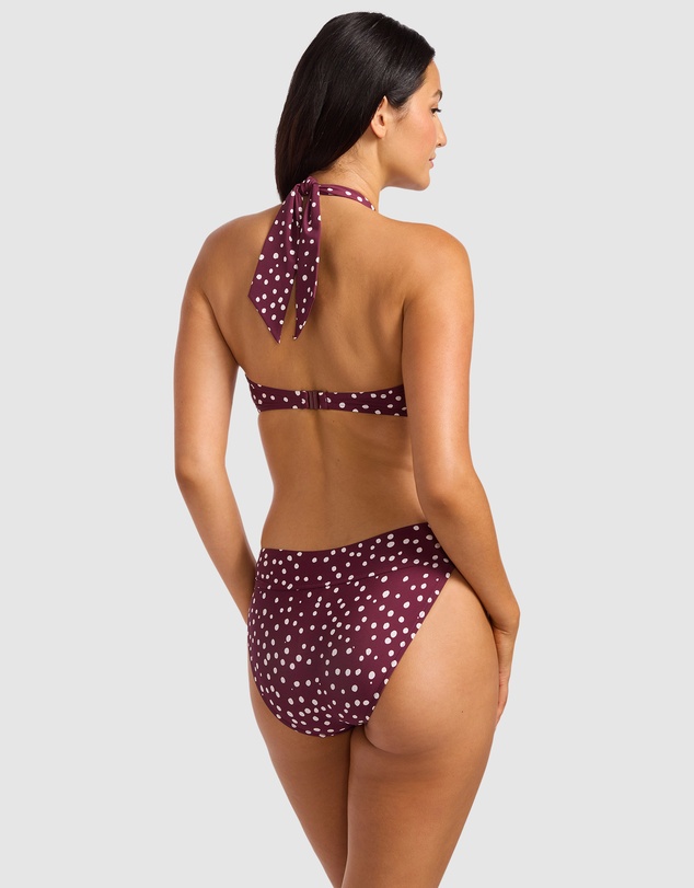 Seafolly - Dolce Dot Halter Bandeau Bikini Top