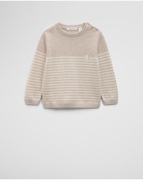 Country Road - Stripe Country Road Logo Knit
