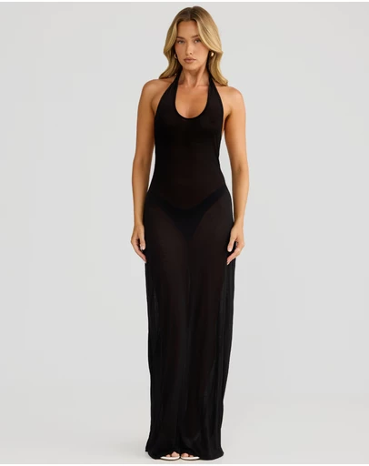 Vacay Swimwear - Isidora Maxi Black