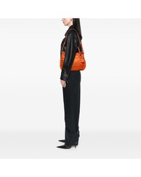 Pre-Loved by Azura Reborn - Pre-Loved Vitello Daino Trimmed Tessuto Satchel
